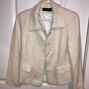#156 Planet Off White 5-Button Blazer, Size 8